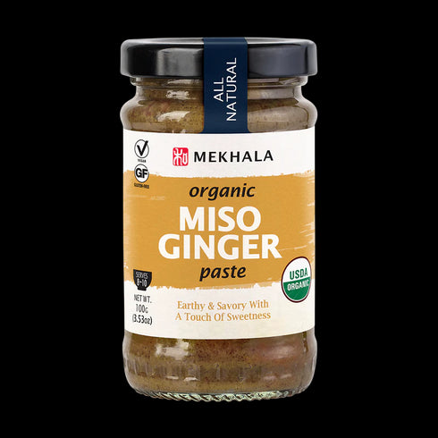 Image of Miso Ginger Organic Paste Jar 100g